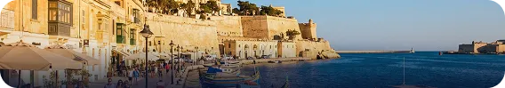 Around 300 sunny days a year in Malta